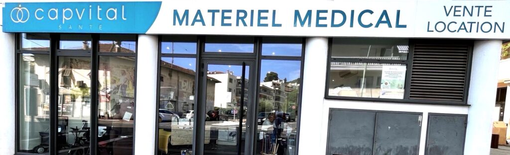 Votre boutique de matériel médical, Cap Vital Santé à Cannes. 